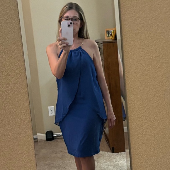 VENUS - Royal Blue Dress  - NWT - Size XS/2 - Picture 3 of 9